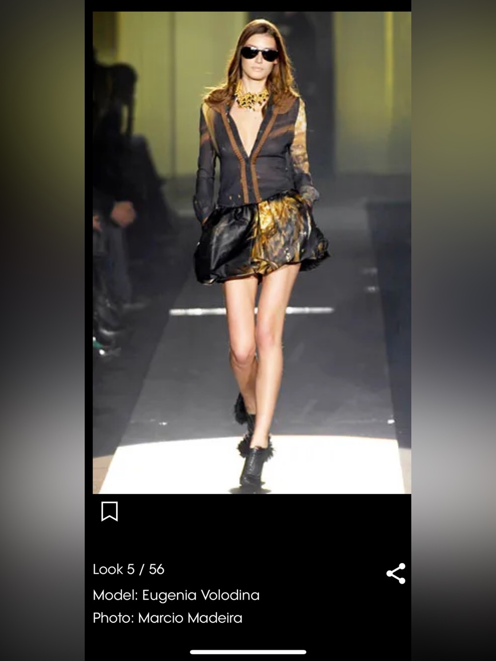 Just Cavalli Runway Archival Balloon Bubble Mini Skirt - Picture 12 of 13